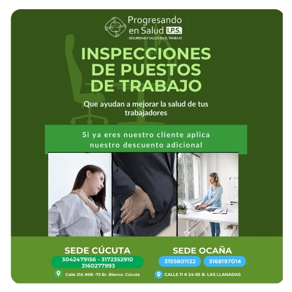 Inspecciones de puestos de trabajo