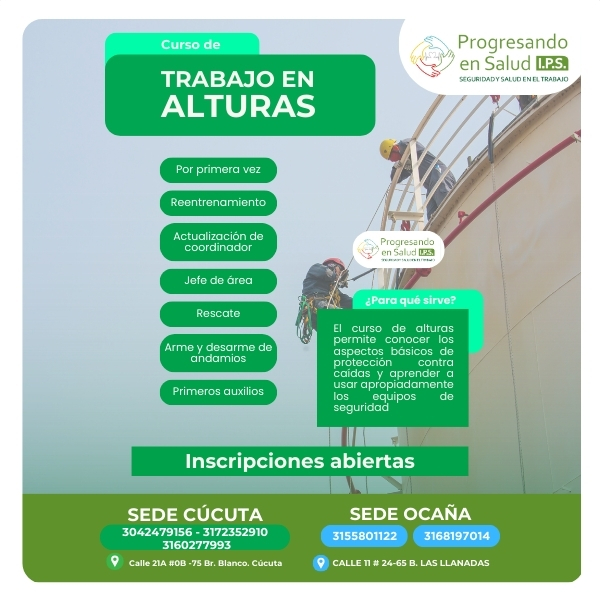 Curso de trabajo en alturas